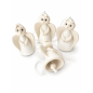 White Clay Angel Bell