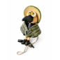 Crow with Hat – Handmade Ceramic Bell Crow with Hat – Handmade Ceramic Bell