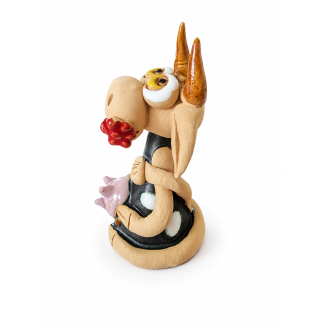Cow Incense Holder Side View