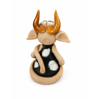 Cow Incense Holder Back View