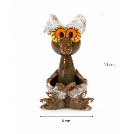 Handmade Owl Incense Holder