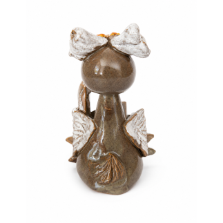 Handmade Owl Incense Holder | Ceramic Incense Stick Holder