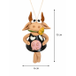 Handmade Cow Bell Ornament Handmade Cow Bell Ornament