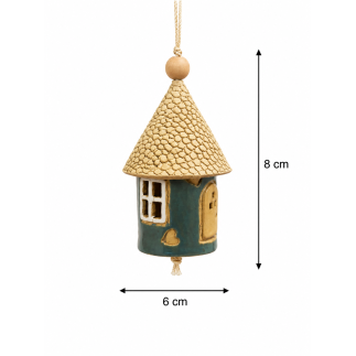 Handmade Ceramic Hanging House "Heart"