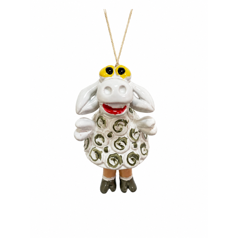 Handmade Ceramic Bell "Sheep"