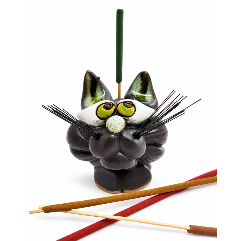 Kitten Incense Holder