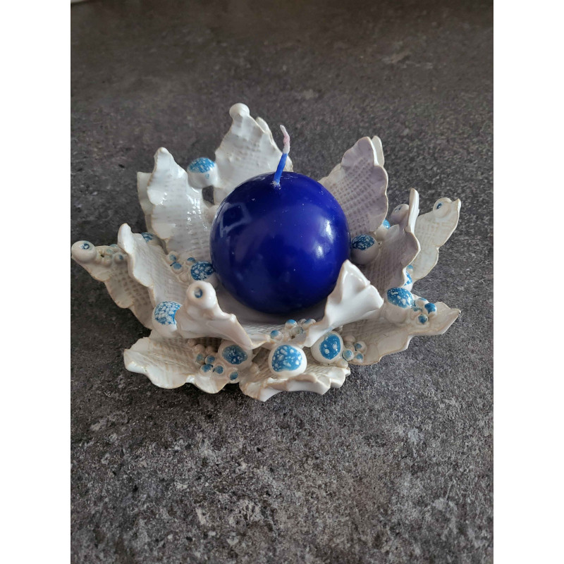 Handmade Ceramic Candlestick-Altar | Unique Interior & Ritual Decor | molinuke.lt