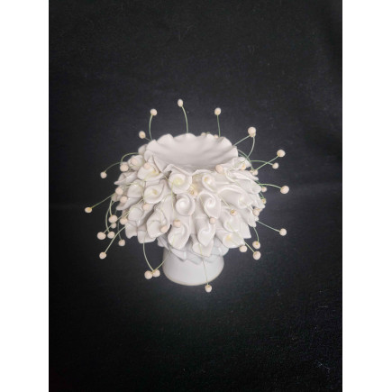 Handmade Ceramic Candlestick - Altar with Handles
