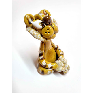 Handcrafted Clay Tiger Figurine – molinuke.lt
