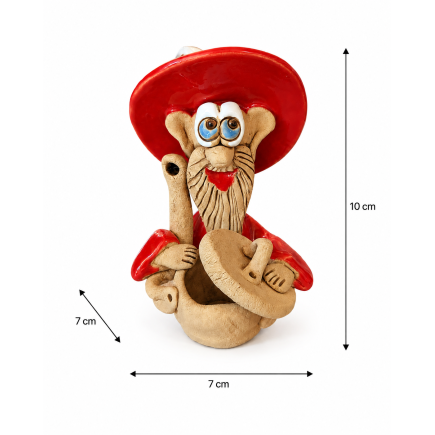 Ceramic House Gnome Chef