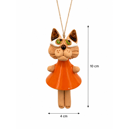 Ceramic Cat Bell