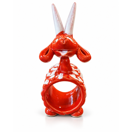Ceramic Goat Souvenir