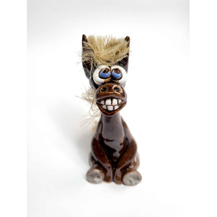 Handmade Clay Horse Incense Holder | Natural Aroma Diffuser | molinuke.lt