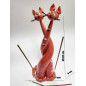 Curled Cats Incense Holder (No Box)