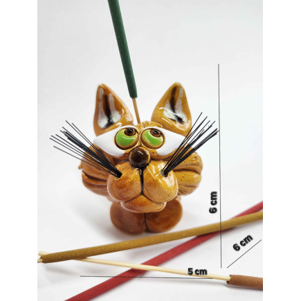 Kitten Incense Holder