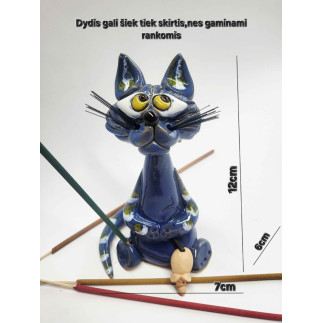 Cat and Mouse Incense Holder (Boy)