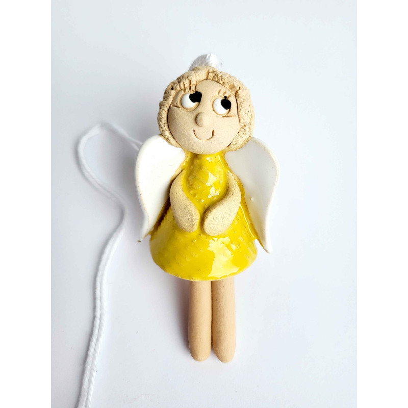 Angel Bell Figurine | Handmade Symbolic Decoration | molinuke.lt