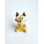 Handmade Girl Kitten Figurine – Ceramic Gift Idea | molinuke.lt