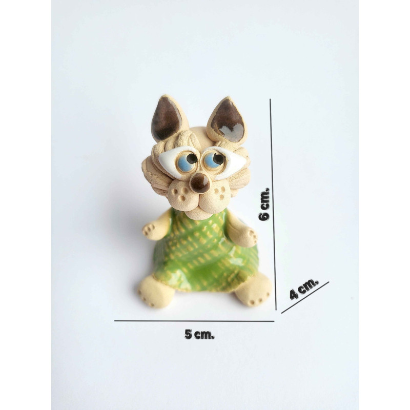 Ceramic Girl Kitten Ceramic Girl Kitten