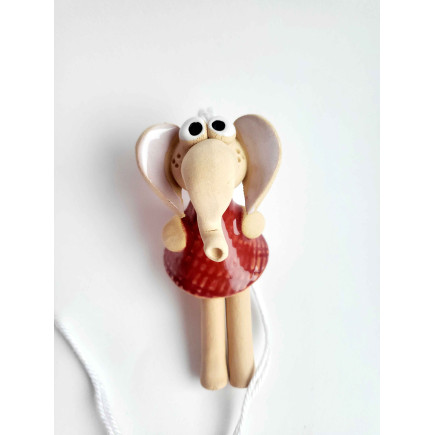 Elephant Bell Figurine