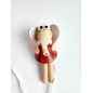 Elephant Bell – Handmade Clay Ornament of Luck | molinuke.lt