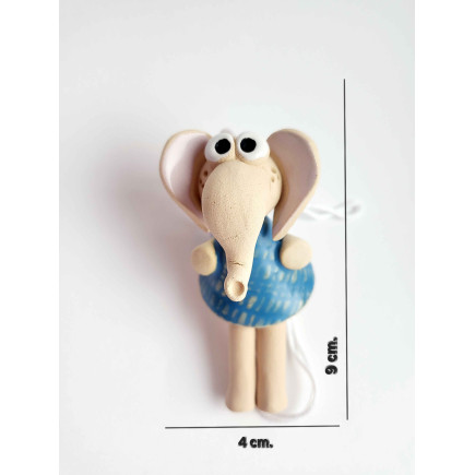 Elephant Bell Figurine