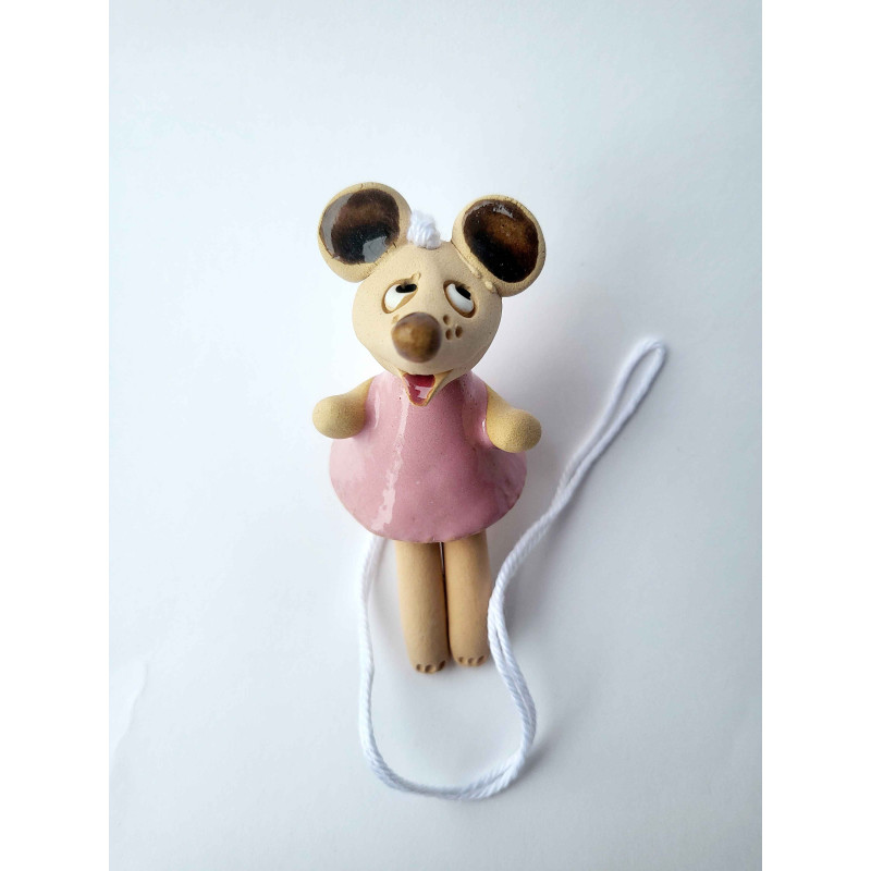Handcrafted Clay Mouse Bells – molinuke.lt