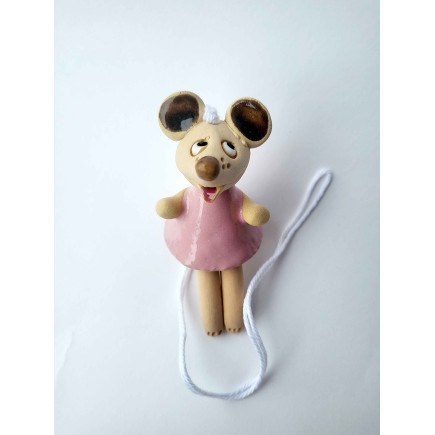 Handcrafted Clay Mouse Bells – molinuke.lt