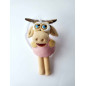 Moose Bell – Handmade Ceramic Ornament with Forest Spirit | molinuke.lt