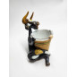 Clay Bull with Bucket (Front View)