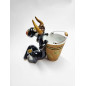 Clay Bull with Bucket (Back View)