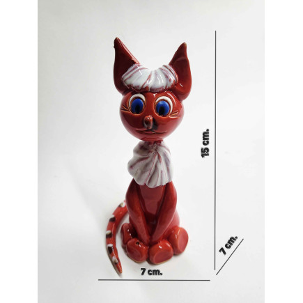 Cat with a Big Head – Incense Holder