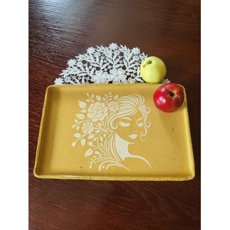 Chamotte Clay Tray – Unique Handmade Ceramic Piece | molinuke.lt