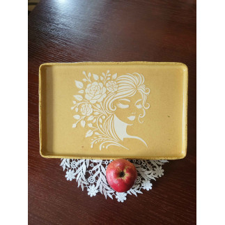 Chamotte Clay Tray – Unique Handmade Ceramic Piece | molinuke.lt