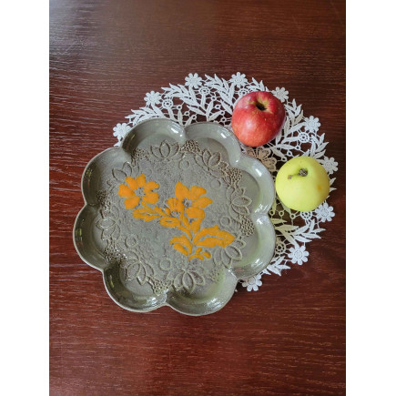 molinuke.lt – Handmade Flower‑Shaped Platelet “Clay Blossom”
