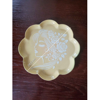 “Clay Dream” – Handmade Flower‑Shaped Platelet
