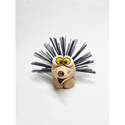 molinuke.lt – Handmade Hedgehog Figurine “Forest Heart”
