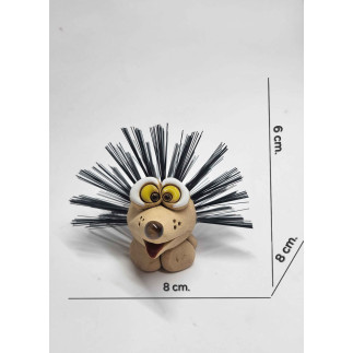 “Forest Heart” – Handmade Hedgehog Figurine