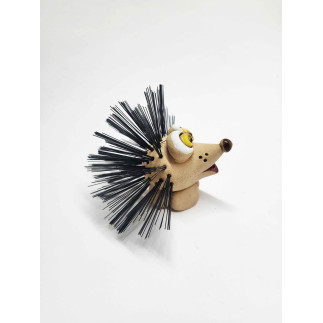 molinuke.lt – Handmade Hedgehog Figurine “Forest Heart”