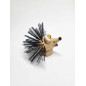 “Forest Heart” – Handmade Hedgehog Figurine