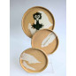 Handmade Chamotte Clay Plates – Rustic Ceramic Tableware Set Handmade Chamotte Clay Plates – Rustic Ceramic Tableware Set