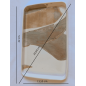 Handmade White Clay Coasters – Set of 3, Minimal Ceramic Design