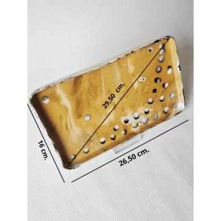 Handmade dotted ceramic coasters – fun and vibrant style