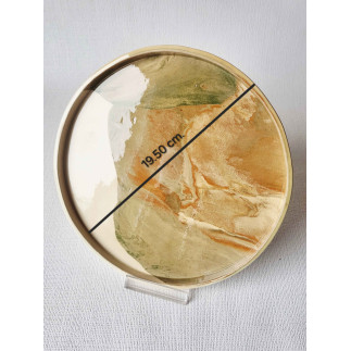 Dish set – side view showing each dish