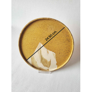 Handmade Chamotte Dish Set, 2 pcs