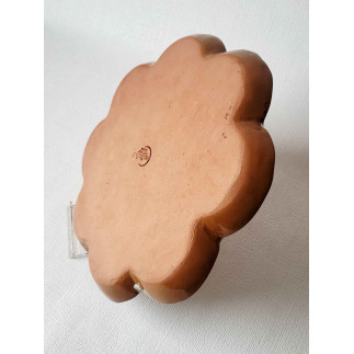 Lėkštė su fėja – šoninis vaizdas, parodyti formą ir kontūrus