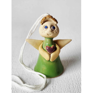 Žalias angeliukas iš priekio