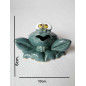 Handmade Clay Frog Figurine – Ceramic Home Decor Handmade Clay Frog Figurine – Ceramic Home Decor
