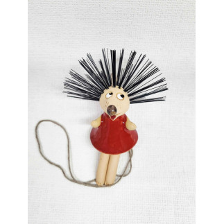 Ežiukas – rankų darbo keraminis varpelis