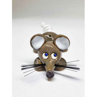 Mouse Handmade Ceramic Incense Holder | Unique Artisan Decor